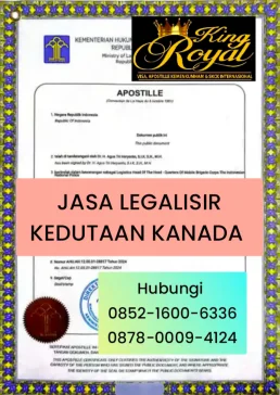 Jasa Legalisir Kedutaan Kanada