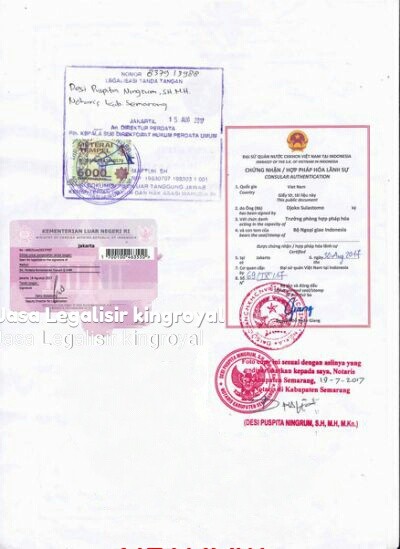 Legalisir akta kelahiran dimana