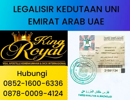 LEGALISIR KEDUTAAN UNI EMIRAT ARAB UAE
