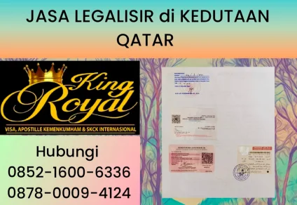 LEGALISIR DI KEDUTAAN QATAR