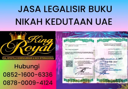 JASA LEGALISIR BUKU NIKAH KEDUTAAN UAE