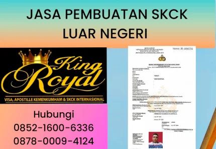 JASA PEMBUATAN SKCK LUAR NEGRI