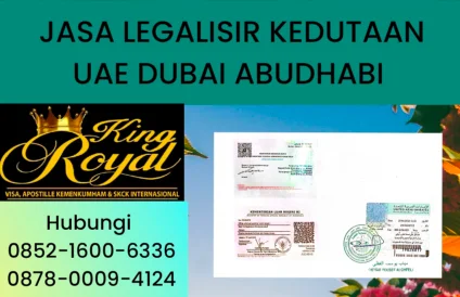 JASA LEGALISIR KEDUTAAN UEA DUBAI ABUDHABI CEPAT