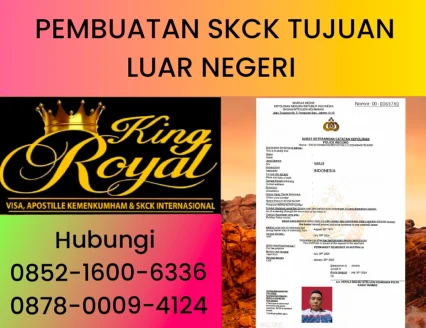 PEMBUATAN SKCK TUJUAN LUAR NEGERI