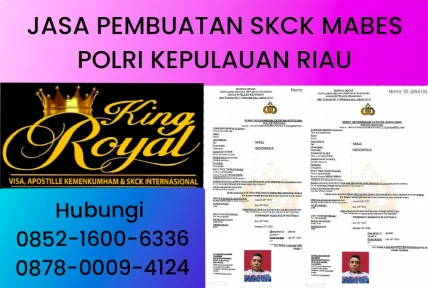 JASA PEMBUATAN SKCK MABES POLRI DI KEPULAUAN RIAU