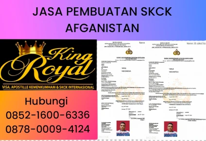 JASA PEMBUATAN SKCK AFGANISTAN