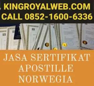 jasa-sertifikat-apostille-norwegia