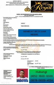 MEMBUAT SKCK LUAR NEGERI