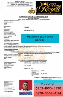 MENGURUS SKCK LUAR NEGERI