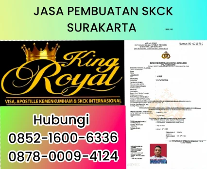 JASA PEMBUATAN SKCK DI SURAKARTA