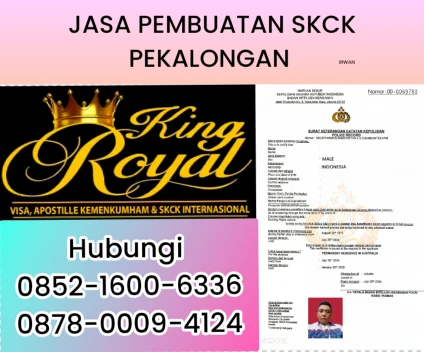 JASA PEMBUATAN SKCK DI PEKALONGAN