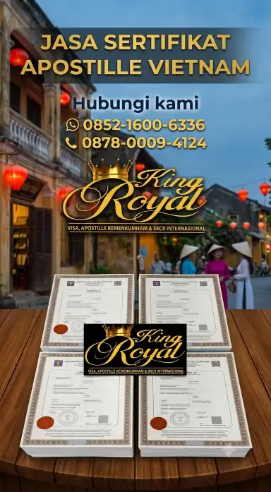 JASA SERTIFIKAT APOSTILLE VIETNAM