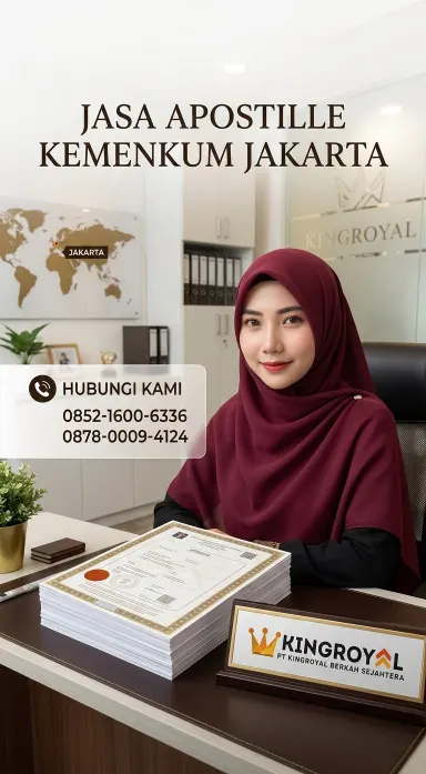 Jasa Apostille Kemenkum Jakarta ~ Praktis & Terpercaya