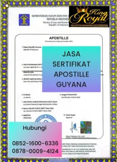JASA SERTIFIKAT APOSTILLE GUYANA