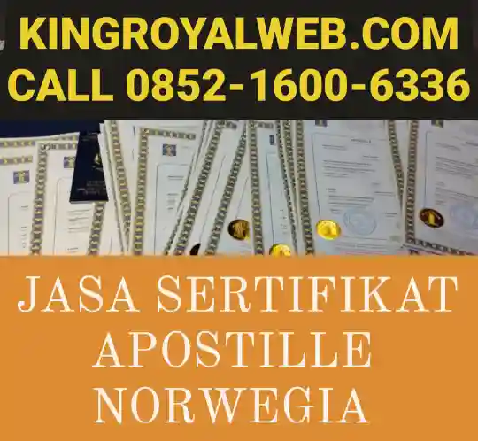 jasa-sertifikat-apostille-norwegia